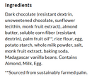 ChocZero Jolies Dark Chocolate Cookies, 8 oz
