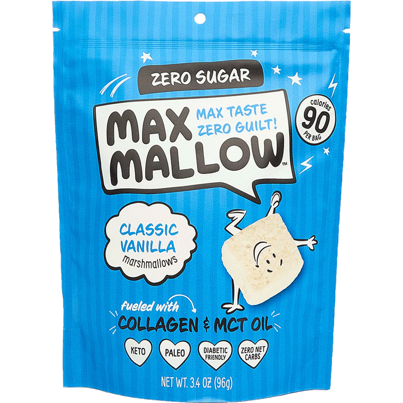 Know Brainer Foods Max Mallow Sugar Free Marshmallows