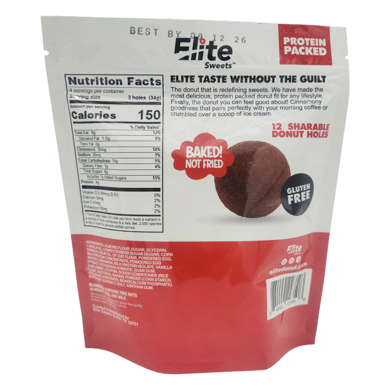 Elite Sweets High-Protein & Low-Carb Donut Holes