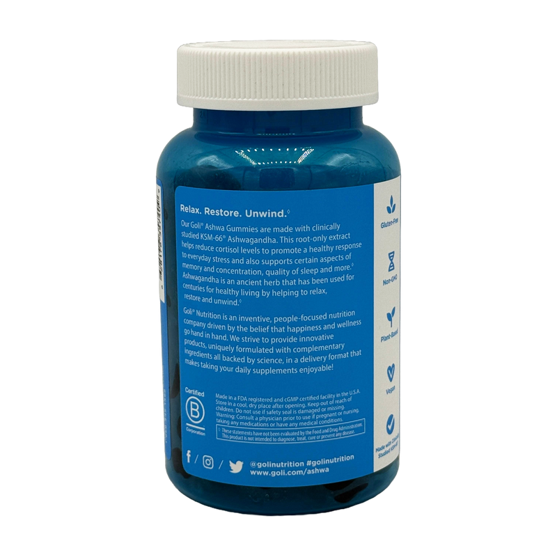Goli Nutrition Ashwagandha Gummies