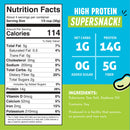 The Only Bean Crunchy Roasted Edamame Beans - High Protein Supersnack!