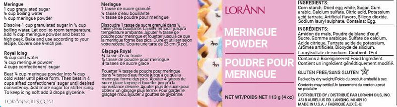 LorAnn Oils Meringue Powder, 4 oz