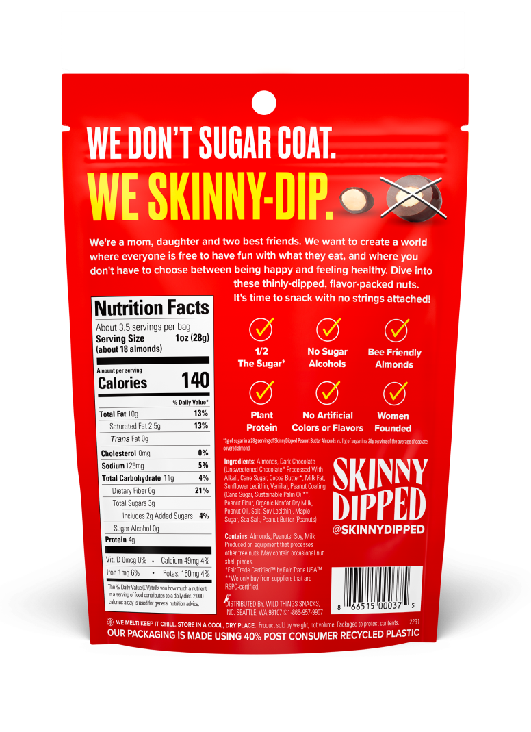 SkinnyDipped Almonds, 3.5 oz