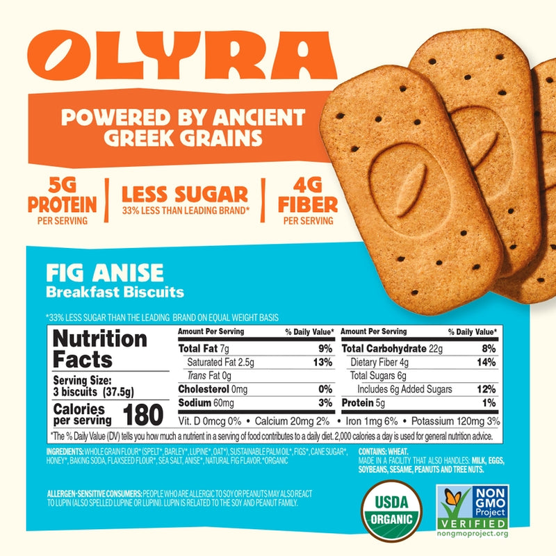 Olyra Crunchy Breakfast Sandwiches, 5.3 oz
