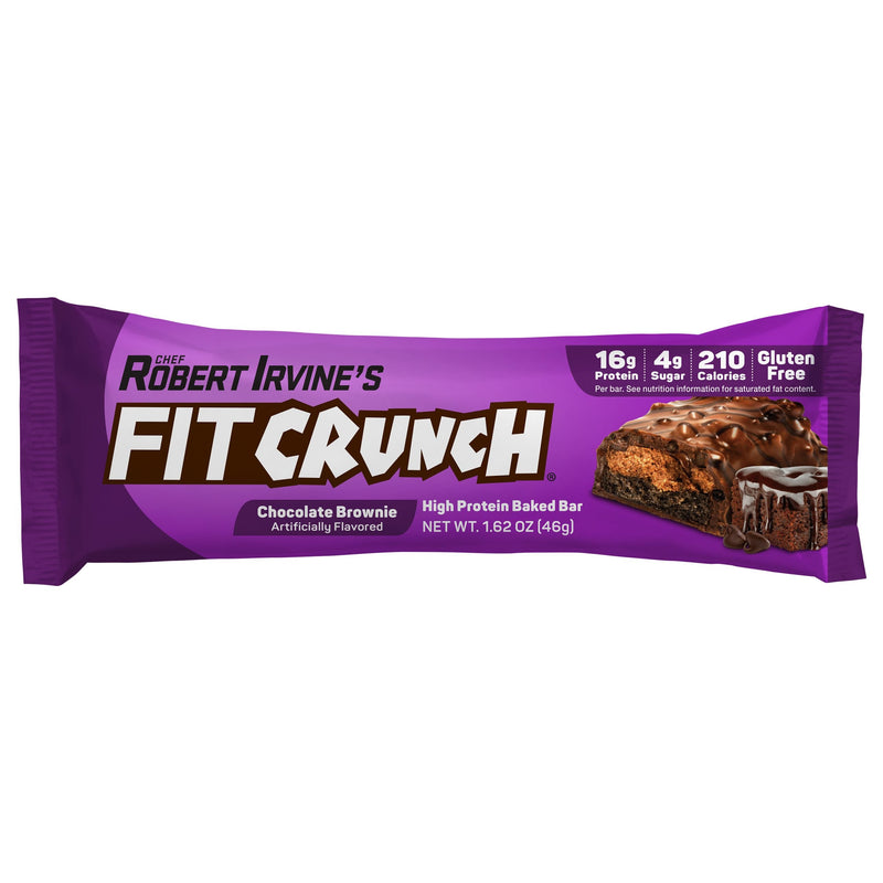 Robert Irvine's Fit Crunch Snack Size Whey Protein Baked Bar