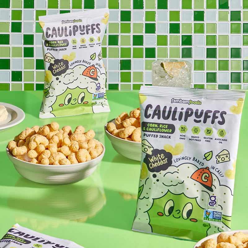 CauliPuffs Gluten Free Cauliflower Puffed Snacks