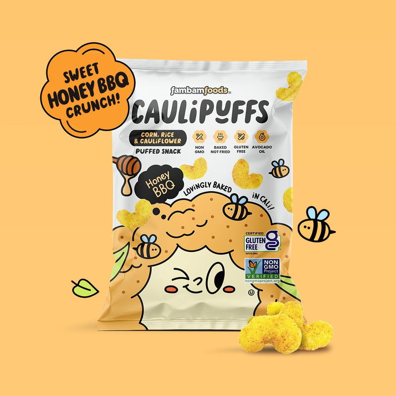 CauliPuffs Gluten Free Cauliflower Puffed Snacks