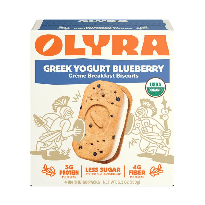 Olyra Crème Breakfast Biscuit Sandwiches, 5.3 oz