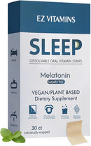 EZ VITAMINS Dissolvable Oral Sleep Strips - Fresh Mint