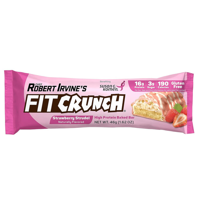 Robert Irvine's Fit Crunch Snack Size Whey Protein Baked Bar