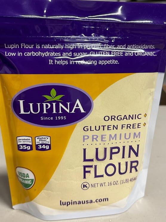 Lupina Organic Lupin Flour 1 lb.