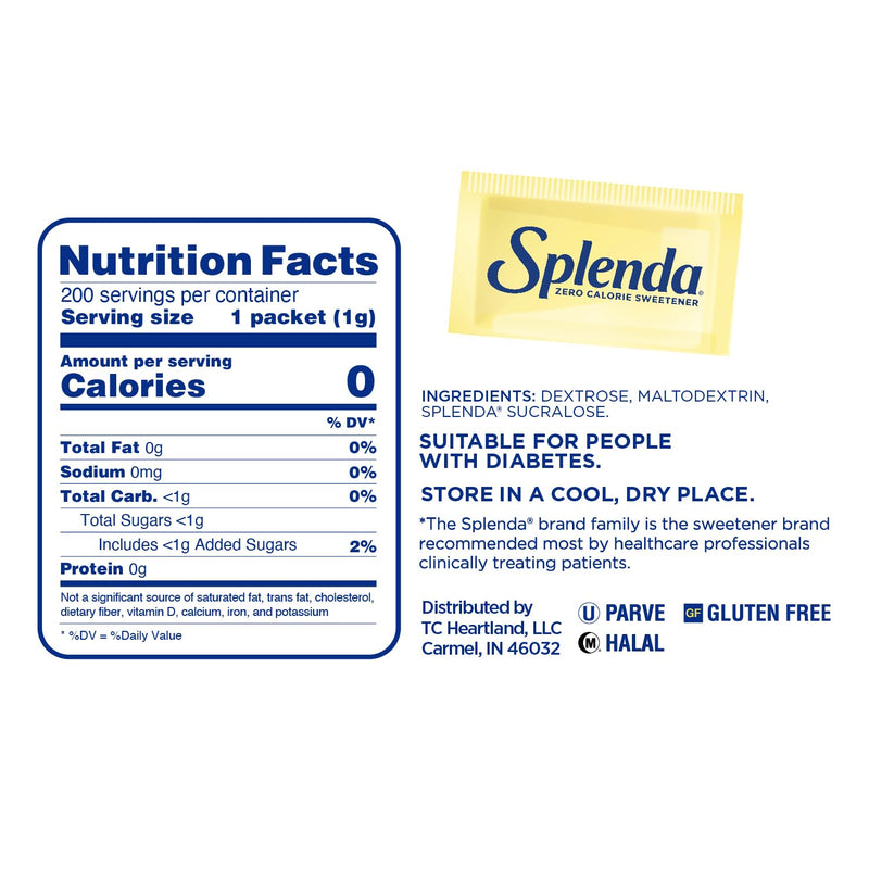 Splenda Packets