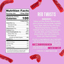 Smart Sweets Red Twists 50g (1.8 oz)
