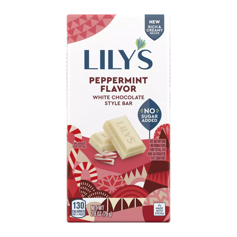 Lily's Sweets No Sugar Added White Chocolate Bars