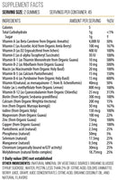 Actif Organic Bariatric Gummies with 25 Organic Vitamins & Minerals