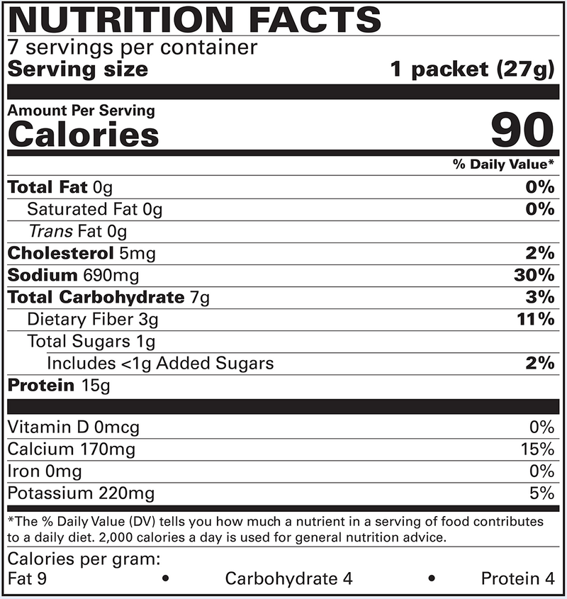 BariatricPal 15g Protein Soup - Hearty Cream of Chicken (Aspartame Free)