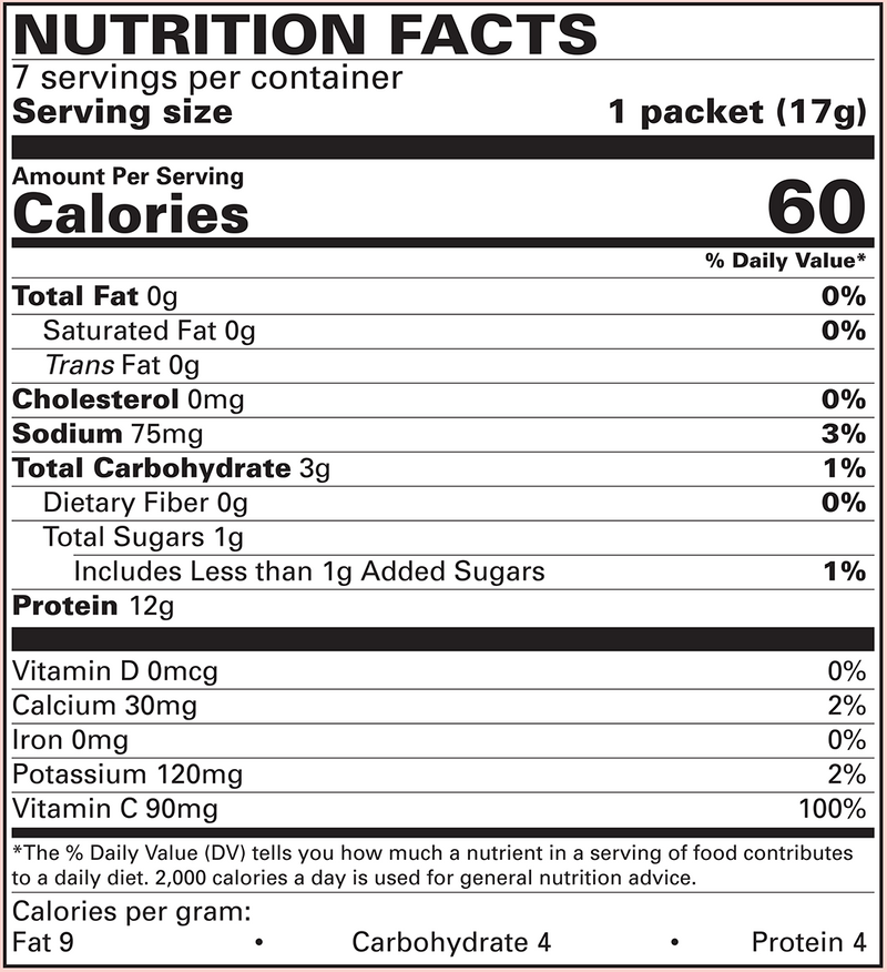 BariatricPal 12g Protein Fruit Drink - Orange (Aspartame-Free)