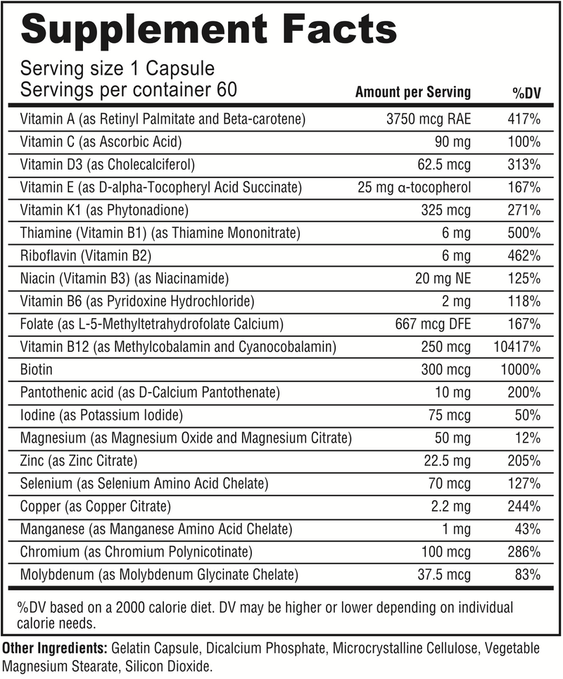 BariatricPal Multi-ADEK Multivitamin