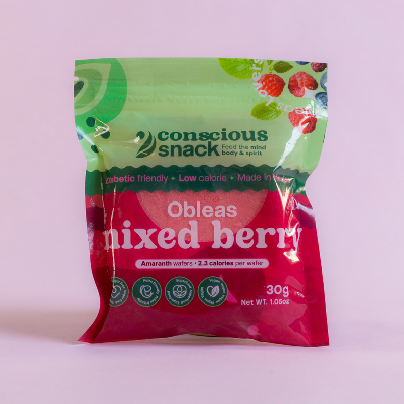 ConsciouSnack Obleas Amaranth Wafers by Snackever