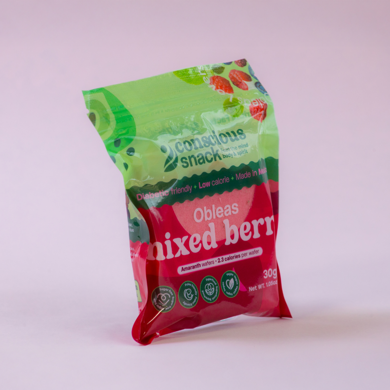 ConsciouSnack Obleas Amaranth Wafers by Snackever
