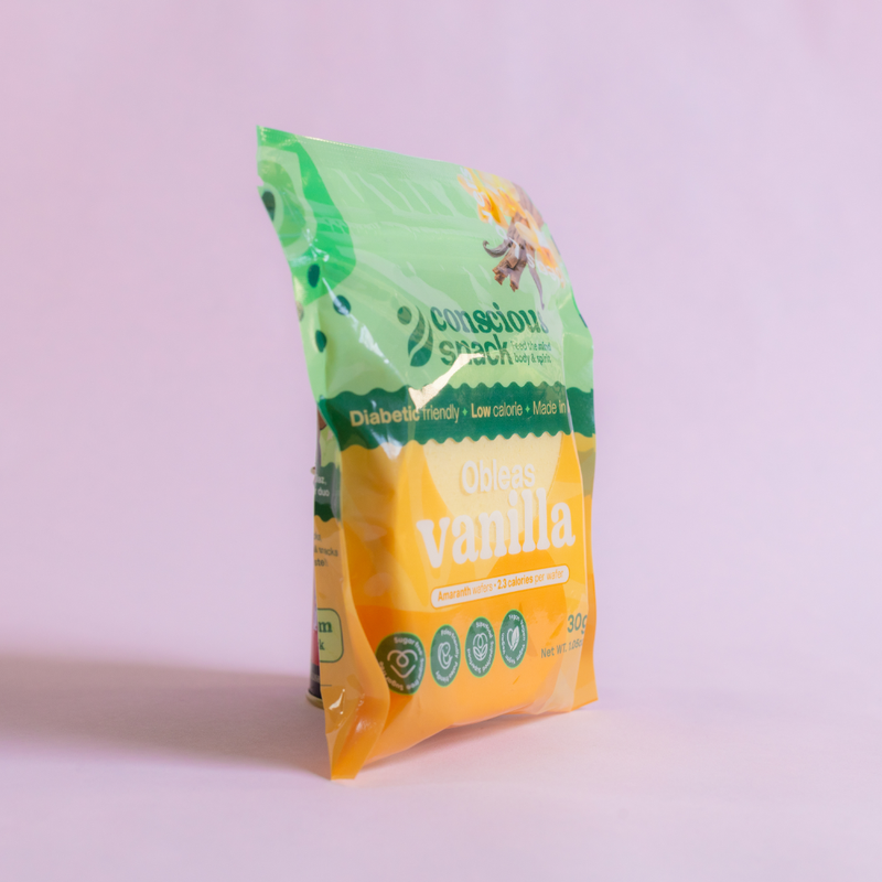 ConsciouSnack Obleas Amaranth Wafers by Snackever