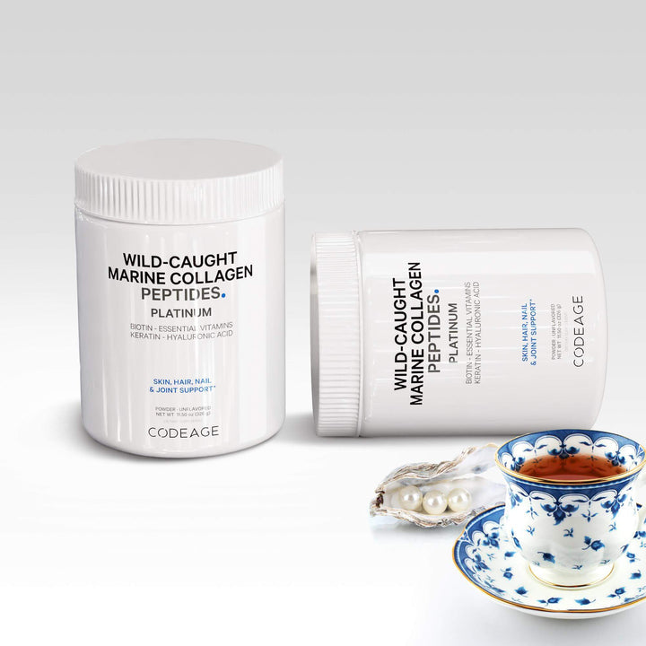 Wild-Caught Marine Collagen Peptides Powder Platinum by Codeage