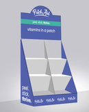 PatchAid Counter Display (Holds 6 x 12ct Tray Packs) VERTICAL