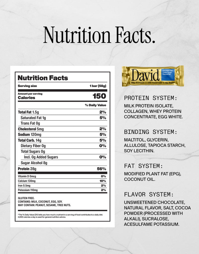 David Protein Bars