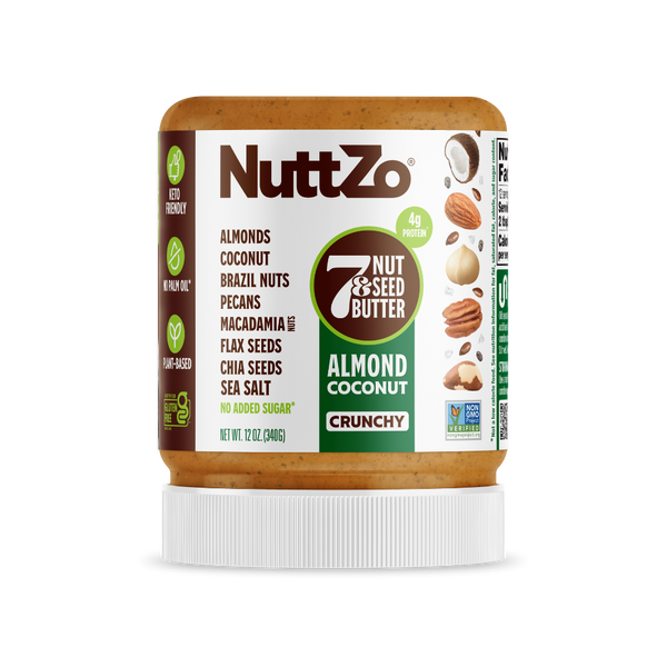 Nuttzo Almond Coconut Crunchy 12 oz.