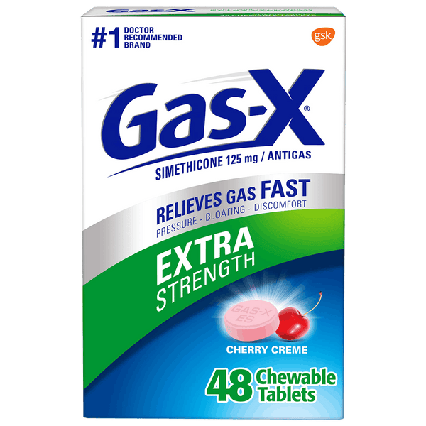 Gas-X Extra Strength Chewable Gas Relief Tablets