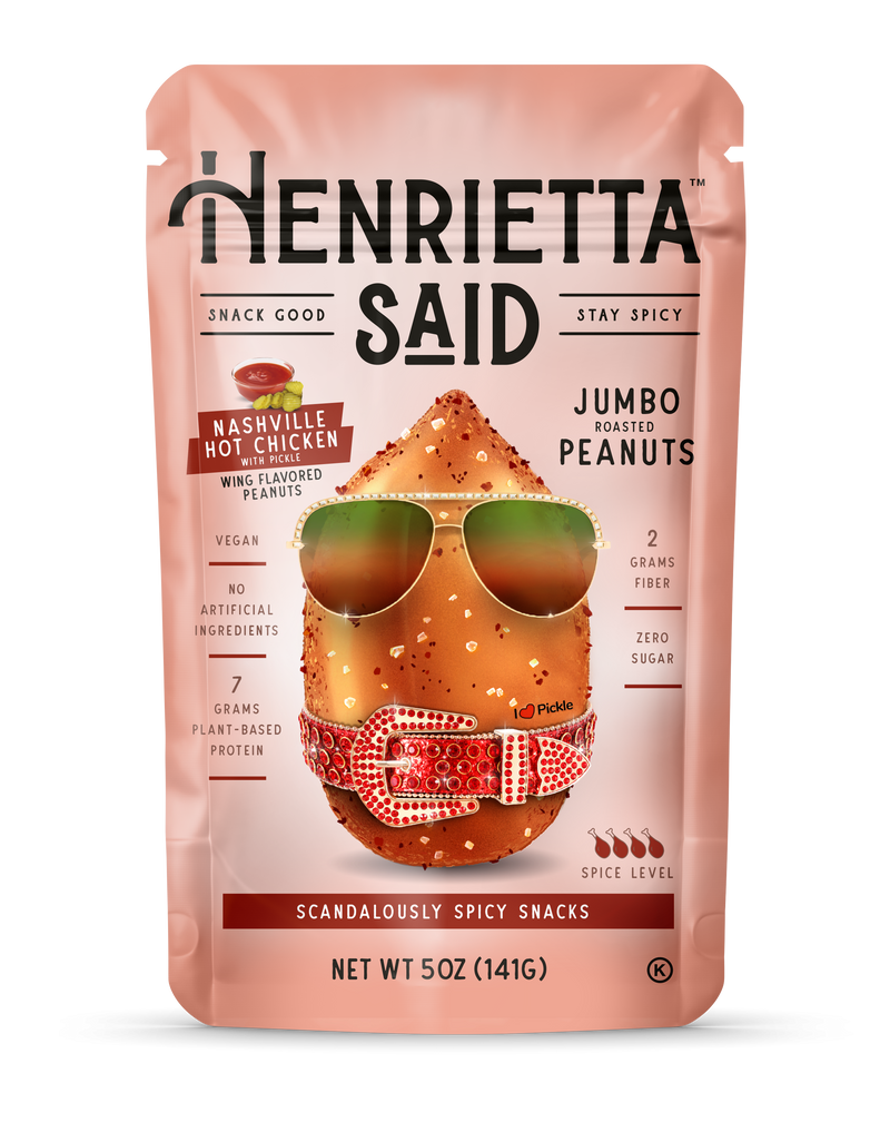 Henrietta Said Jumbo Roasted Peanuts - Scandalously Spicy!