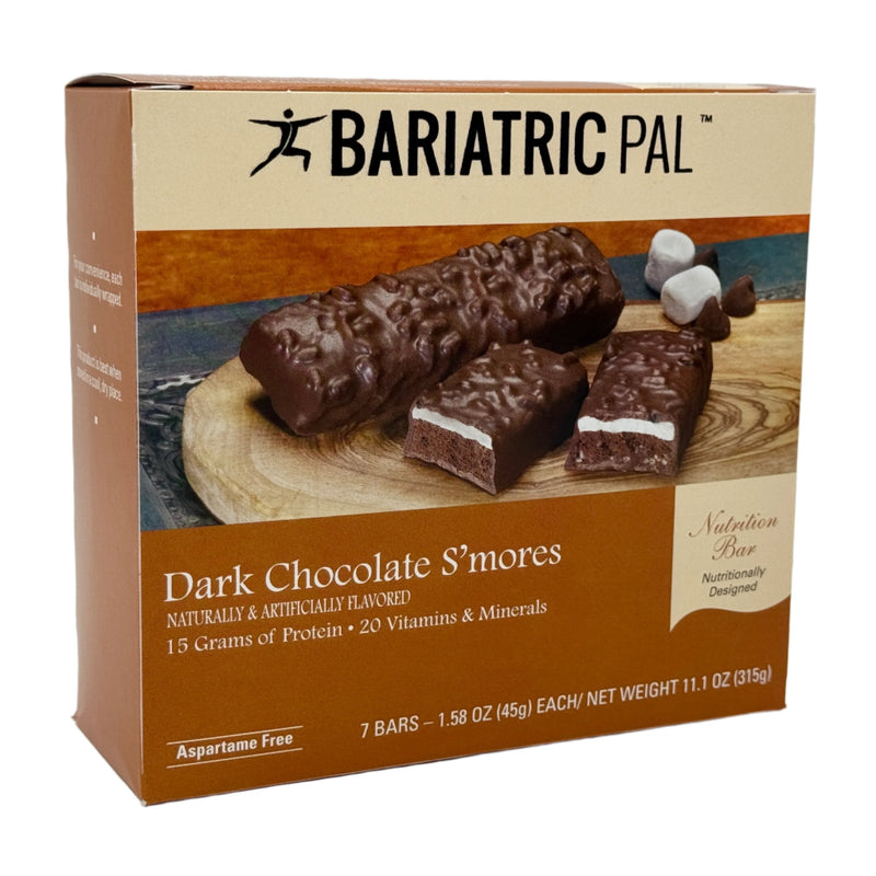 BariatricPal 15g Protein Bars - Dark Chocolate Marshmallow S'mores