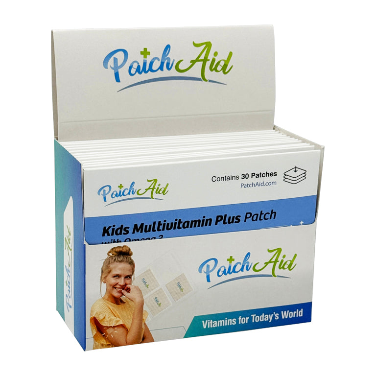 Kids Multivitamin Plus Topical Patch with Omega-3 by PatchAid