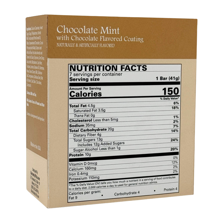 BariatricPal 10g Protein Snack Bars - Chocolate Mint