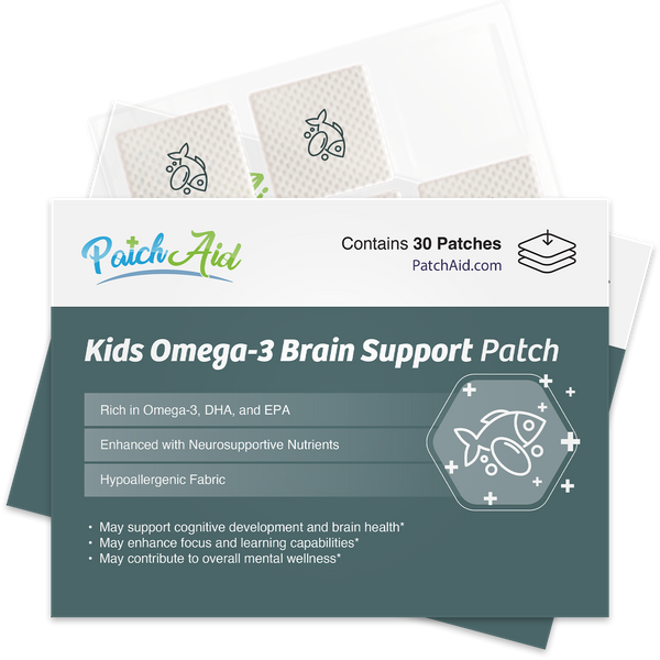 Kids Omega-3 Brain Support Patch by PatchAid