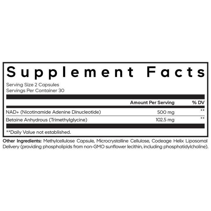 Codeage Liposomal NAD+