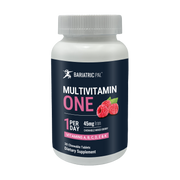 BariatricPal Multivitamin ONE "1 per Day!" Bariatric Multivitamin Chewable with 45mg Iron - Mixed Berry