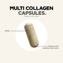 Multi Collagen Peptides Capsules Hydrolyzed Collagen Protein with Bone Broth & Vitamin C by Codeage, 90 Capsules