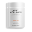 Multi Collagen Peptides Capsules Hydrolyzed Collagen Protein with Bone Broth & Vitamin C by Codeage