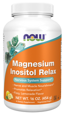 NOW Magnesium Inositol Relax Powder - 16 oz.