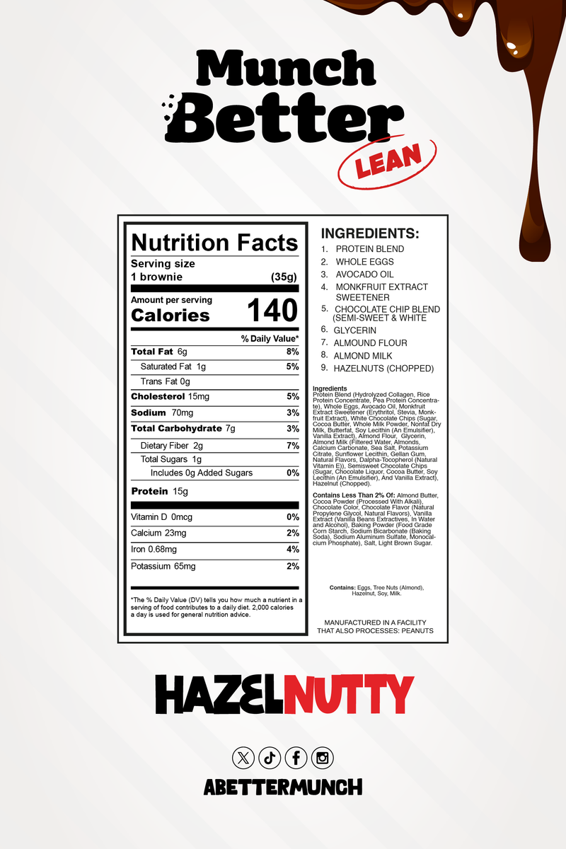 Munch Better Protein Brownies