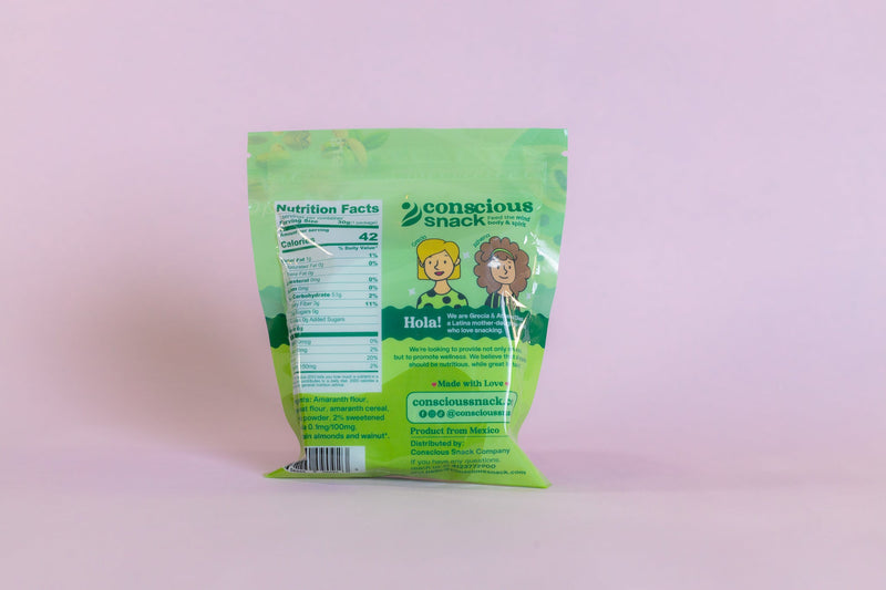ConsciouSnack Obleas Amaranth Wafers by Snackever