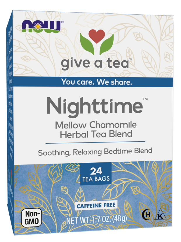 NOW Nighttime Herbal Tea 24 bags