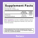 BariMelts D3 (5000 IU) 90 Fast-Dissolving Tablets - Natural Apple Flavor
