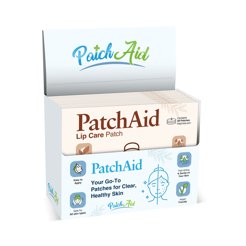 Lip Care Patch – 48 Hydrocolloid Patches with Tea Tree Oil