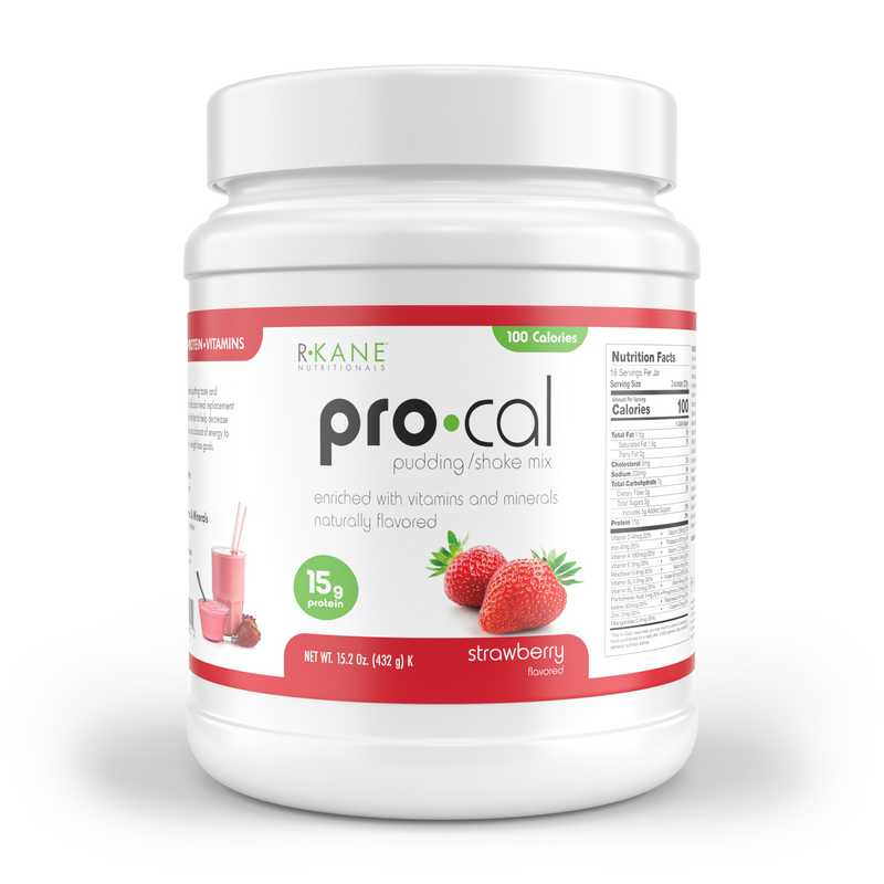 R-Kane Nutritionals Pro-Cal High Protein Shake or Pudding - Strawberry