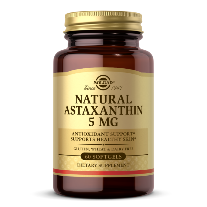 Solgar® Natural Astaxanthin 5mg - 60 Softgels