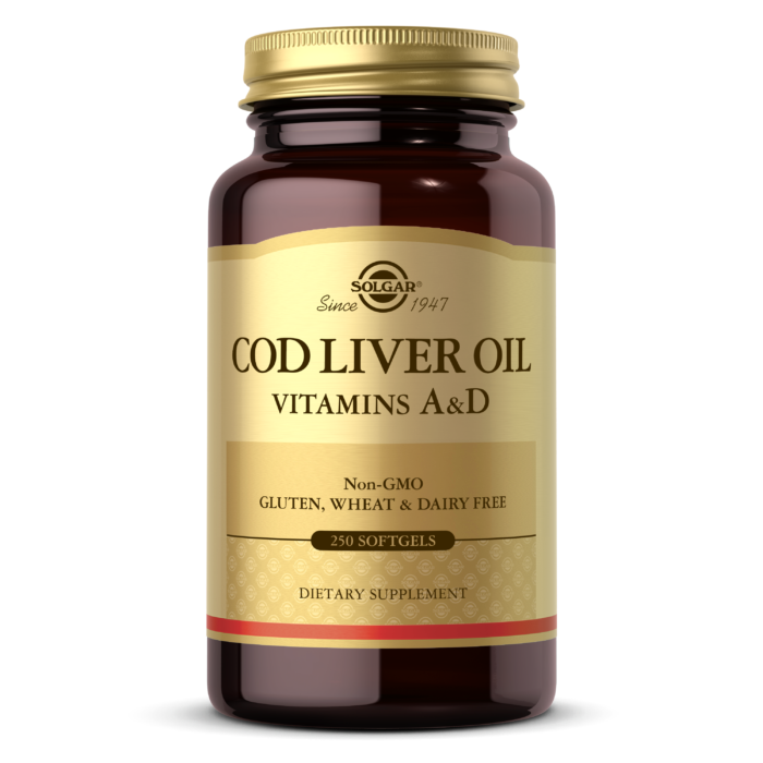 Solgar® Cod Liver Oil - Vitamins A & D