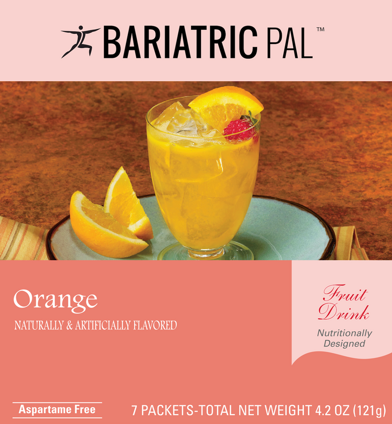 BariatricPal 12g Protein Fruit Drink - Orange (Aspartame-Free)