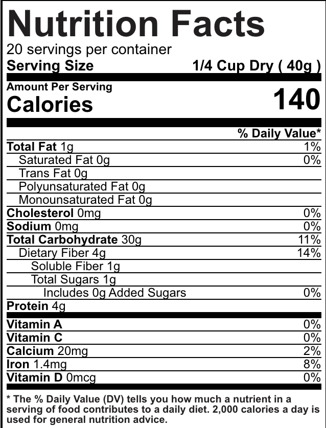 McCann's Irish Oatmeal (Steel Cut Oats)